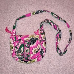 Vera Bradley crossbody body floral pink